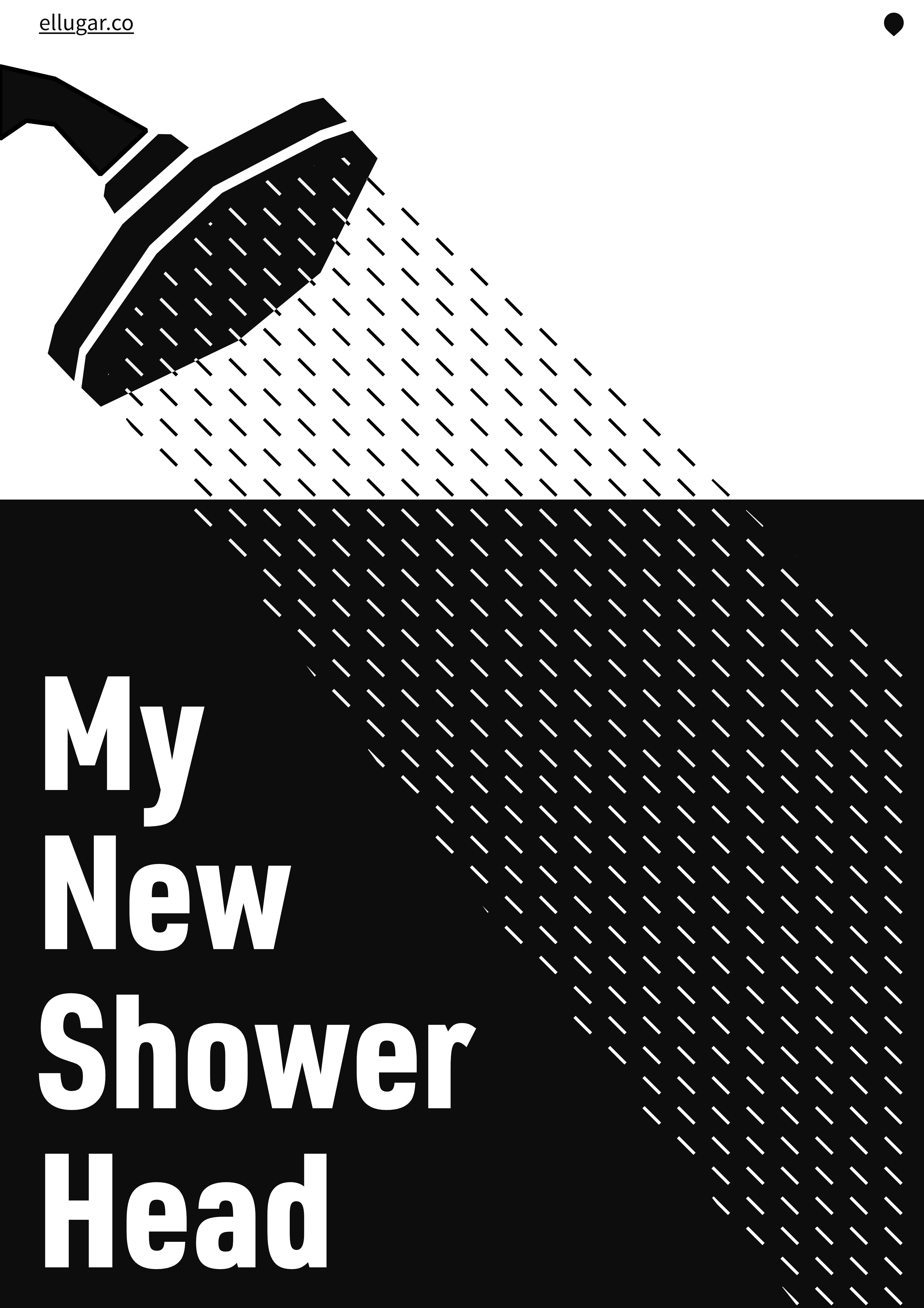 My new shower head